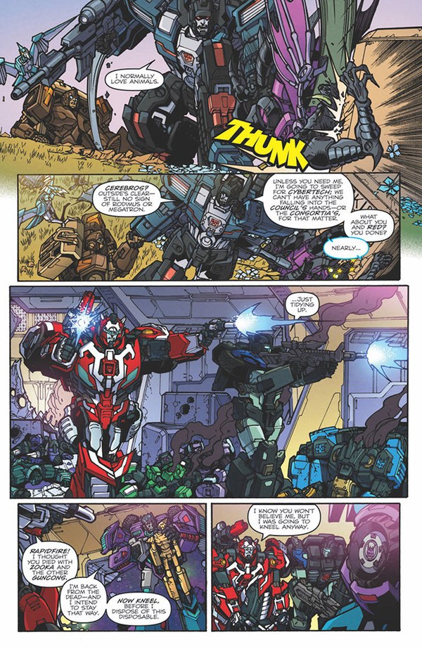 Lost Light Issue 13 Three Page ITunes Comic Preview  (3 of 4)